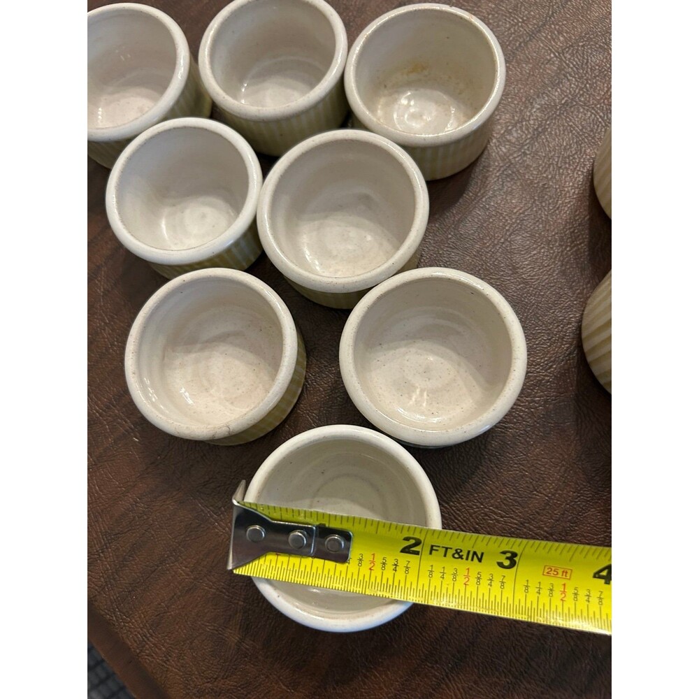 (10) Vintage Rye Pottery England Ramekins - Picture 8 of 10